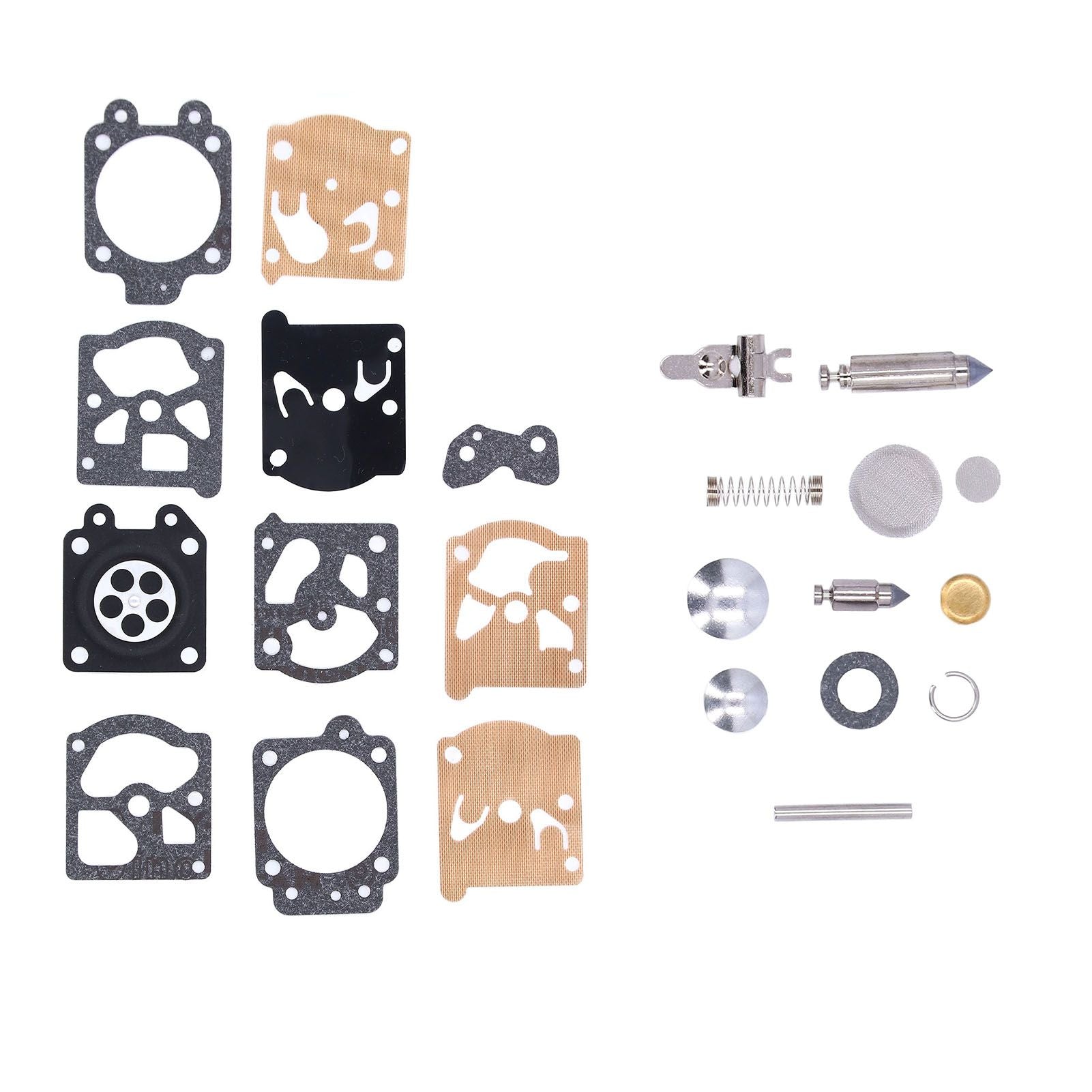 2Set Carburetor Carb Rebuild Repair Kit Garden Chainsaw Repair Kit For Walbro K20 WA WT