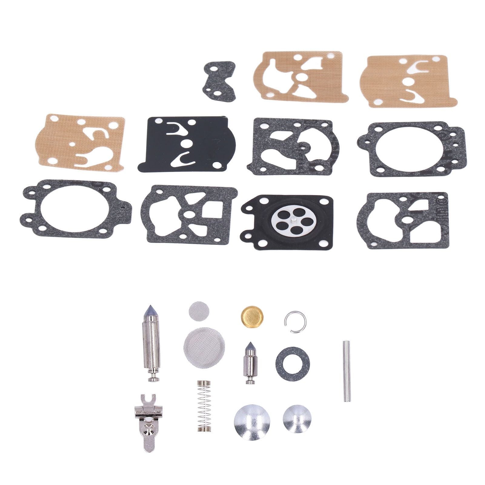 2Set Carburetor Carb Rebuild Repair Kit Garden Chainsaw Repair Kit For Walbro K20 WA WT