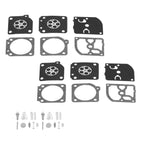 2 Sets Carburetor Rebuild Kit Replacement for STIHL MS200 MS200T C1Q RB‑69 RB69 Chainsaw