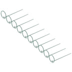 10Pcs Potted Plants Metal Trellis Provide Support 25CM Length Green Small Garden Trellis for Gardens Lawns Decks Patios