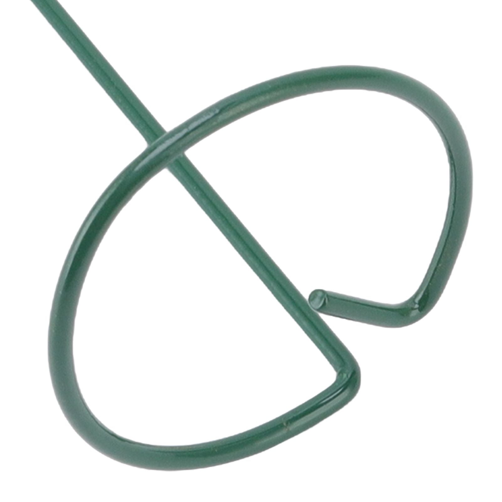 10Pcs Potted Plants Metal Trellis Provide Support 25CM Length Green Small Garden Trellis for Gardens Lawns Decks Patios