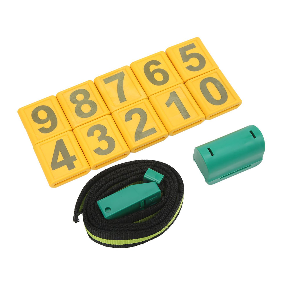 Cow Collar Wear Resistant Plastic Animal Collar with Pedometer 10 Number Plate Cow Identifying Collar for Animal Husbandry