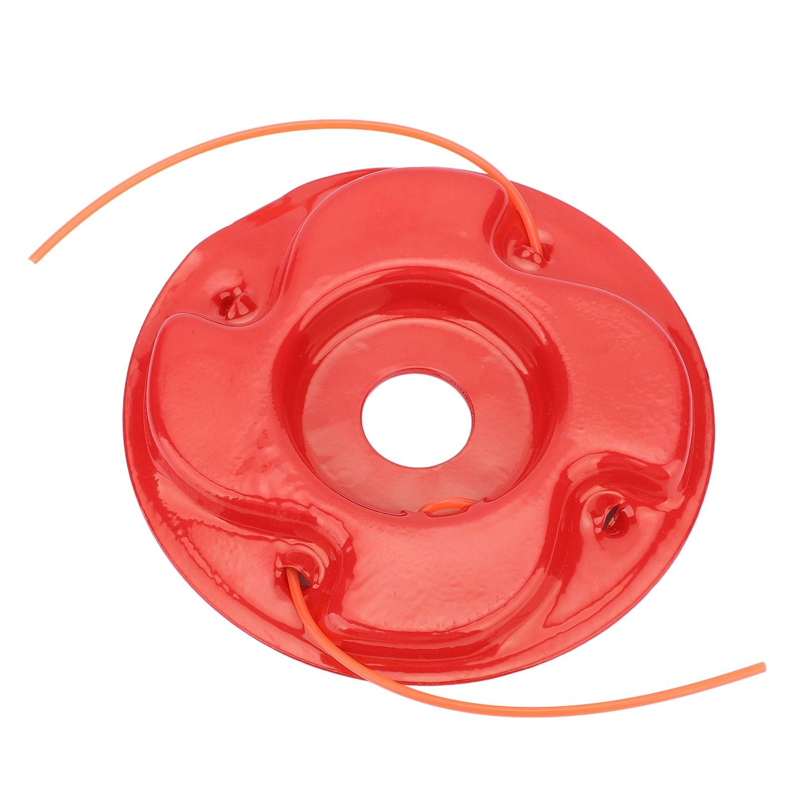 String Trimmer Head Universal Red Iron Lawn Mower Weeder Trimmer Head Replacement for Agriculture Style 1
