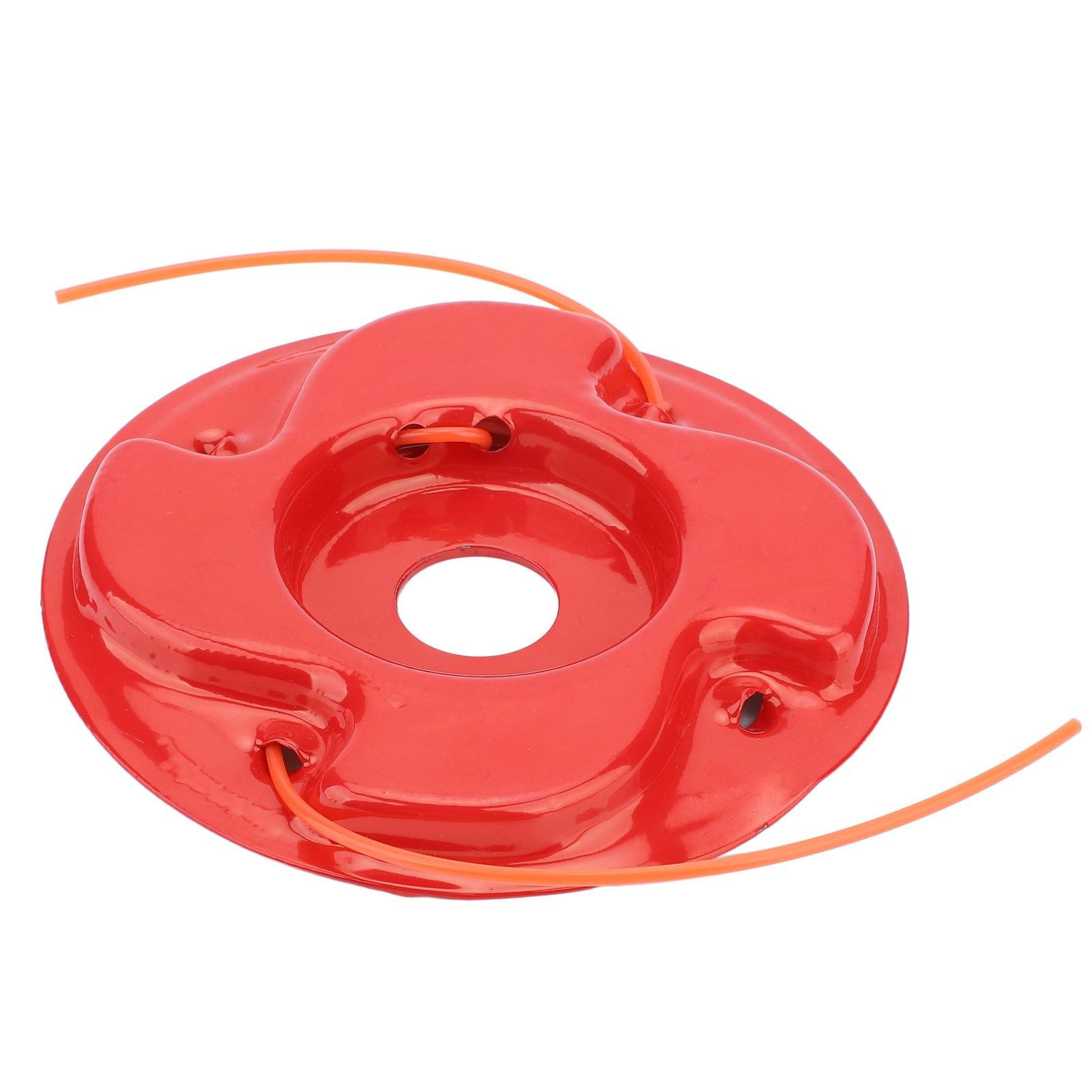 String Trimmer Head Universal Red Iron Lawn Mower Weeder Trimmer Head Replacement for Agriculture Style 1
