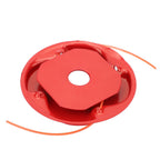 String Trimmer Head Universal Red Iron Lawn Mower Weeder Trimmer Head Replacement for Agriculture Style 1
