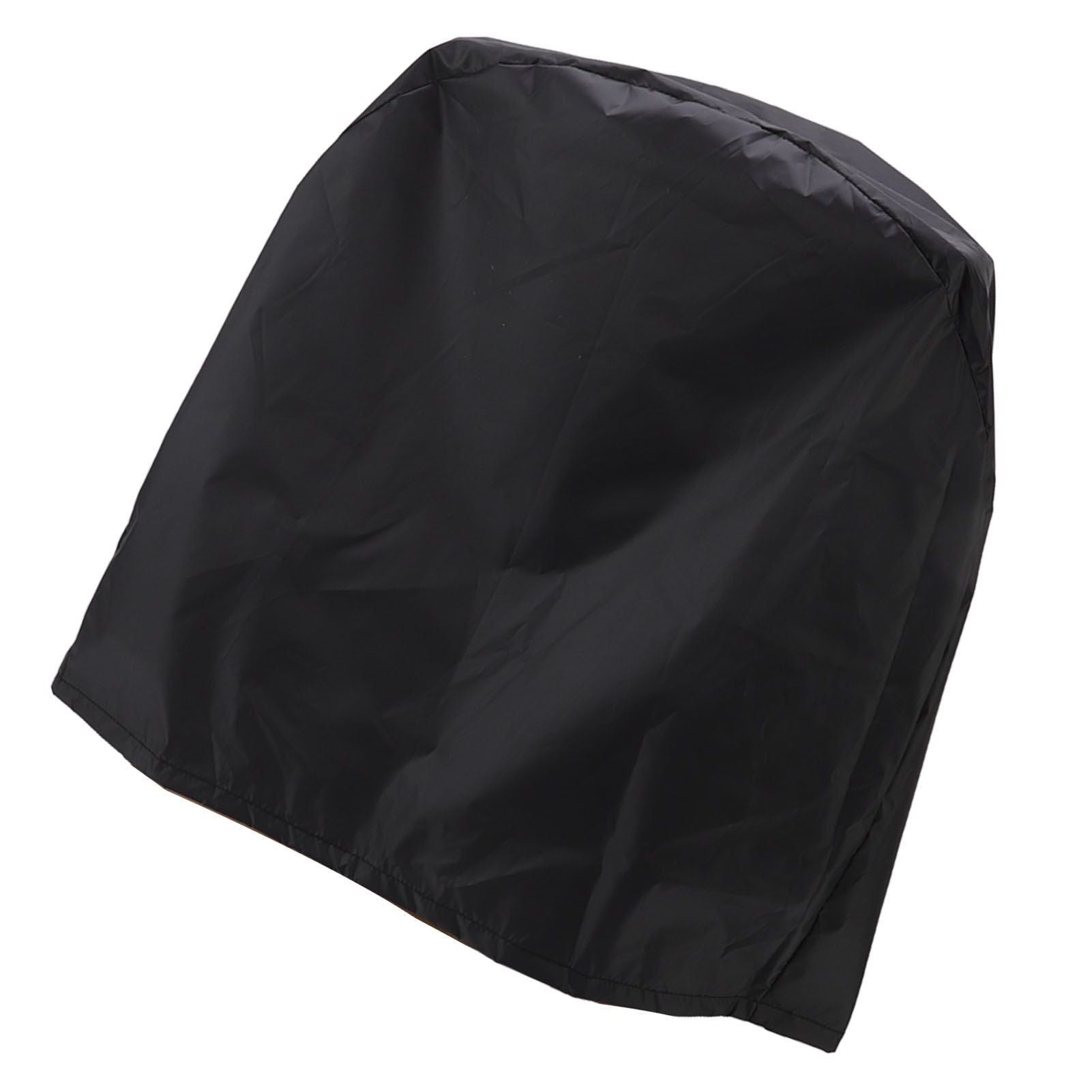 Industrial Fan Cover UV Protection Waterproof Dustproof Foldable Electric Fan Cover for Outdoor Indoor Bedroom Black