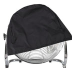 Industrial Fan Cover UV Protection Waterproof Dustproof Foldable Electric Fan Cover for Outdoor Indoor Bedroom Black
