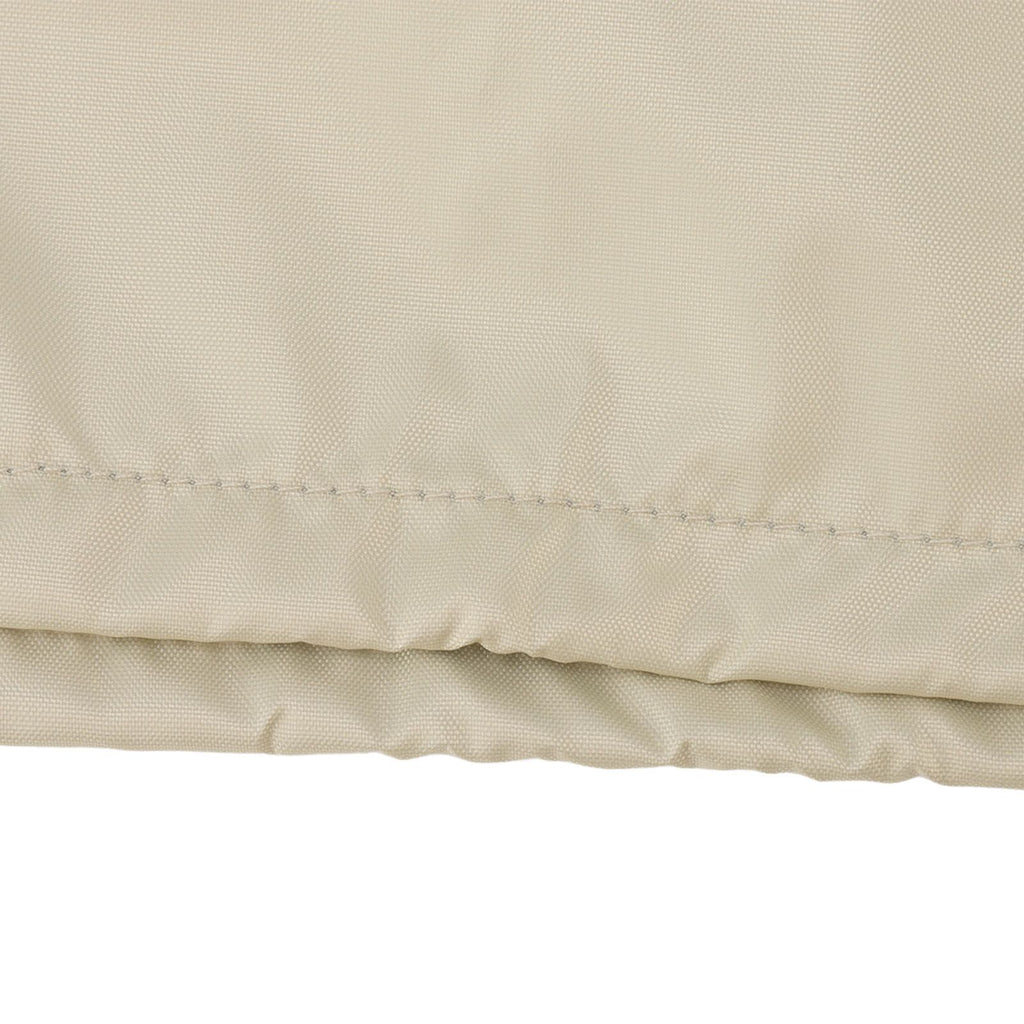 Industrial Fan Cover UV Protection Waterproof Dustproof Foldable Electric Fan Cover for Outdoor Indoor Bedroom Beige