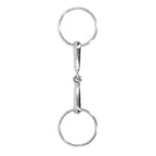 Horse Snaffle Bit Stainless Steel Horse Mouth Bit Jointed Chewing Mouth Roller 135mm