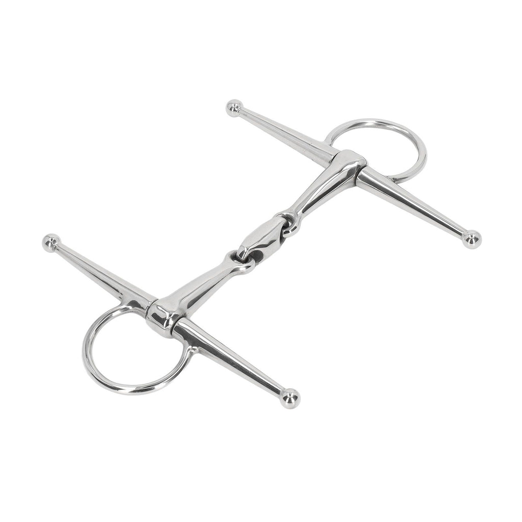 135mm Horse Mouth Bit Stainless Steel Horse Cheek Snaffle for Cultivation Outdoor Gift