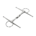 135mm Horse Mouth Bit Stainless Steel Horse Cheek Snaffle for Cultivation Outdoor Gift