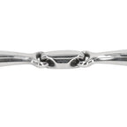 135mm Horse Mouth Bit Stainless Steel Horse Cheek Snaffle for Cultivation Outdoor Gift