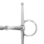 135mm Horse Mouth Bit Stainless Steel Horse Cheek Snaffle for Cultivation Outdoor Gift