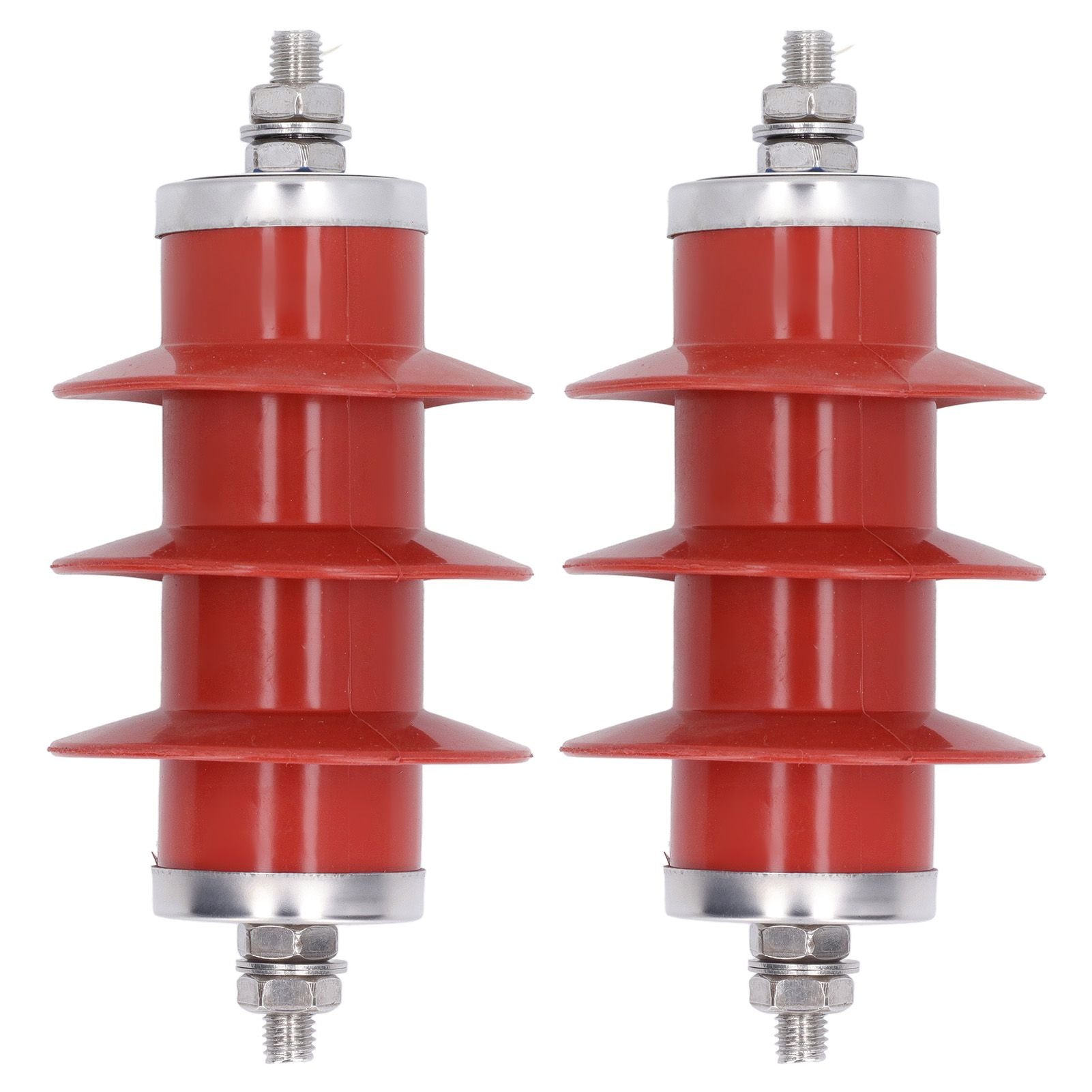2 PCS 15KV Electric Fence Lightning Arrester Power Grid High Voltage Lightning Arresters Garden Fence Accessories 0.7cm Male Thread