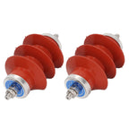 2 PCS 15KV Electric Fence Lightning Arrester Power Grid High Voltage Lightning Arresters Garden Fence Accessories 0.7cm Male Thread