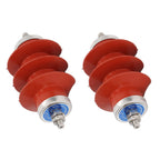 2 PCS 15KV Electric Fence Lightning Arrester Power Grid High Voltage Lightning Arresters Garden Fence Accessories 0.7cm Male Thread