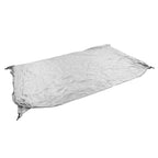 Ping Pong Table Cover Outdoor Waterproof Dustproof Silver Coating Table Tennis Cover for Courtyard Terrace Grey