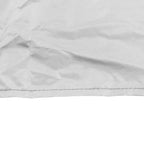 Ping Pong Table Cover Outdoor Waterproof Dustproof Silver Coating Table Tennis Cover for Courtyard Terrace Grey