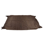 Table Tennis Table Dustproof Cover Courtyard Patio Rainproof Sun Protection Table Tile Cover Brown