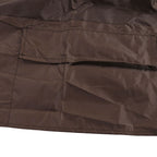 Table Tennis Table Dustproof Cover Courtyard Patio Rainproof Sun Protection Table Tile Cover Brown