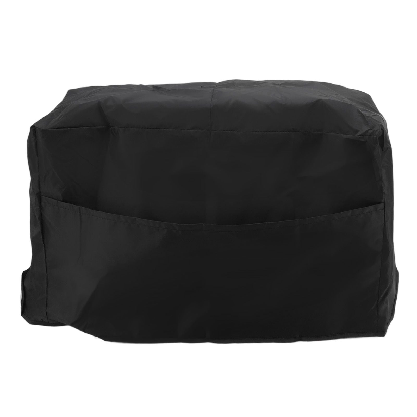 Welding Machine Canopy Waterproof 190T Silver Plated Polyester Taffeta UV Proof Welder Dust Cover for Garden Balcony 50x25x31cm/19.7x9.8x12.2in Black