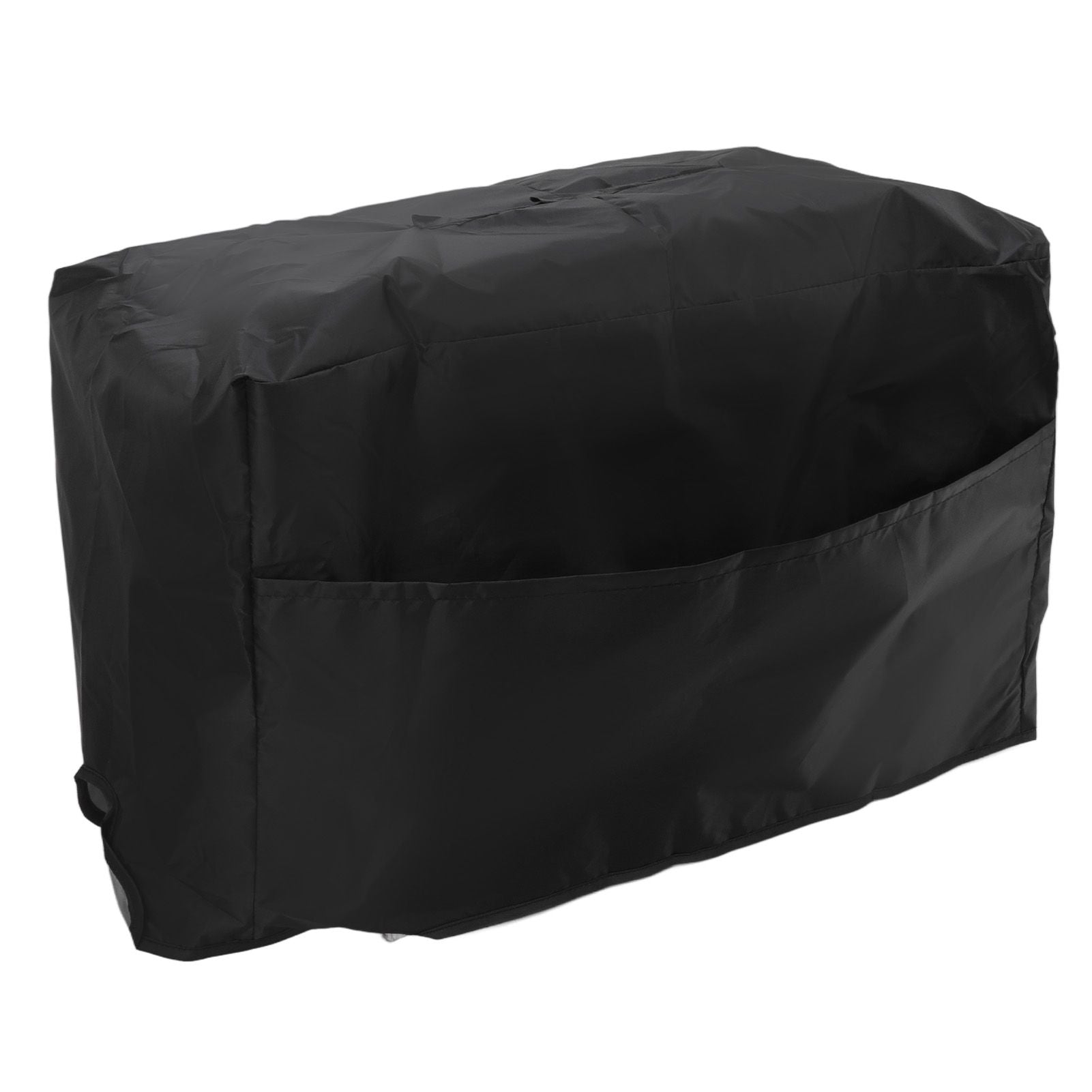 Welding Machine Canopy Waterproof 190T Silver Plated Polyester Taffeta UV Proof Welder Dust Cover for Garden Balcony 50x25x31cm/19.7x9.8x12.2in Black