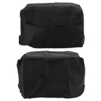 Welding Machine Canopy Waterproof 190T Silver Plated Polyester Taffeta UV Proof Welder Dust Cover for Garden Balcony 50x25x31cm/19.7x9.8x12.2in Black