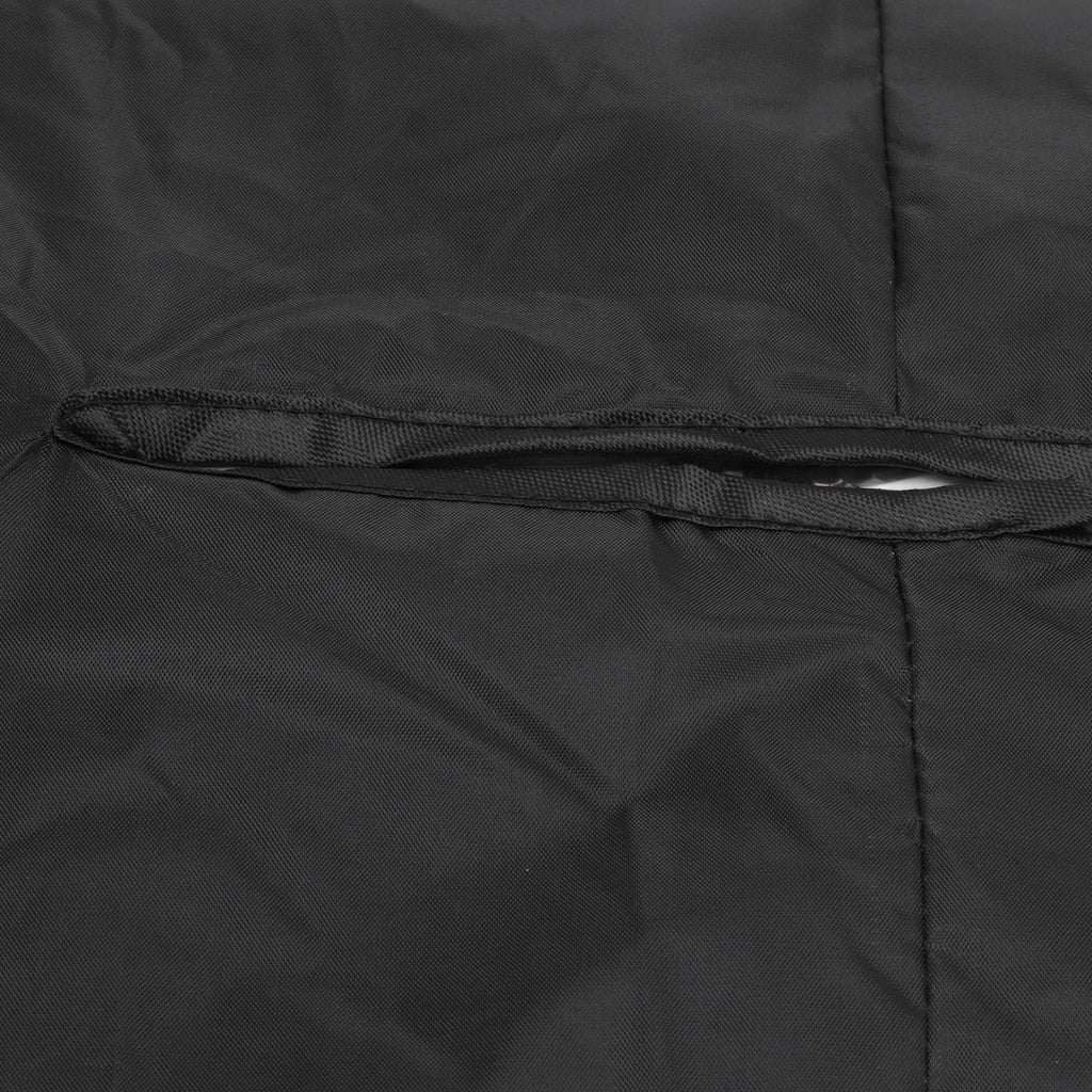 Welding Machine Canopy Waterproof 190T Silver Plated Polyester Taffeta UV Proof Welder Dust Cover for Garden Balcony 50x25x31cm/19.7x9.8x12.2in Black