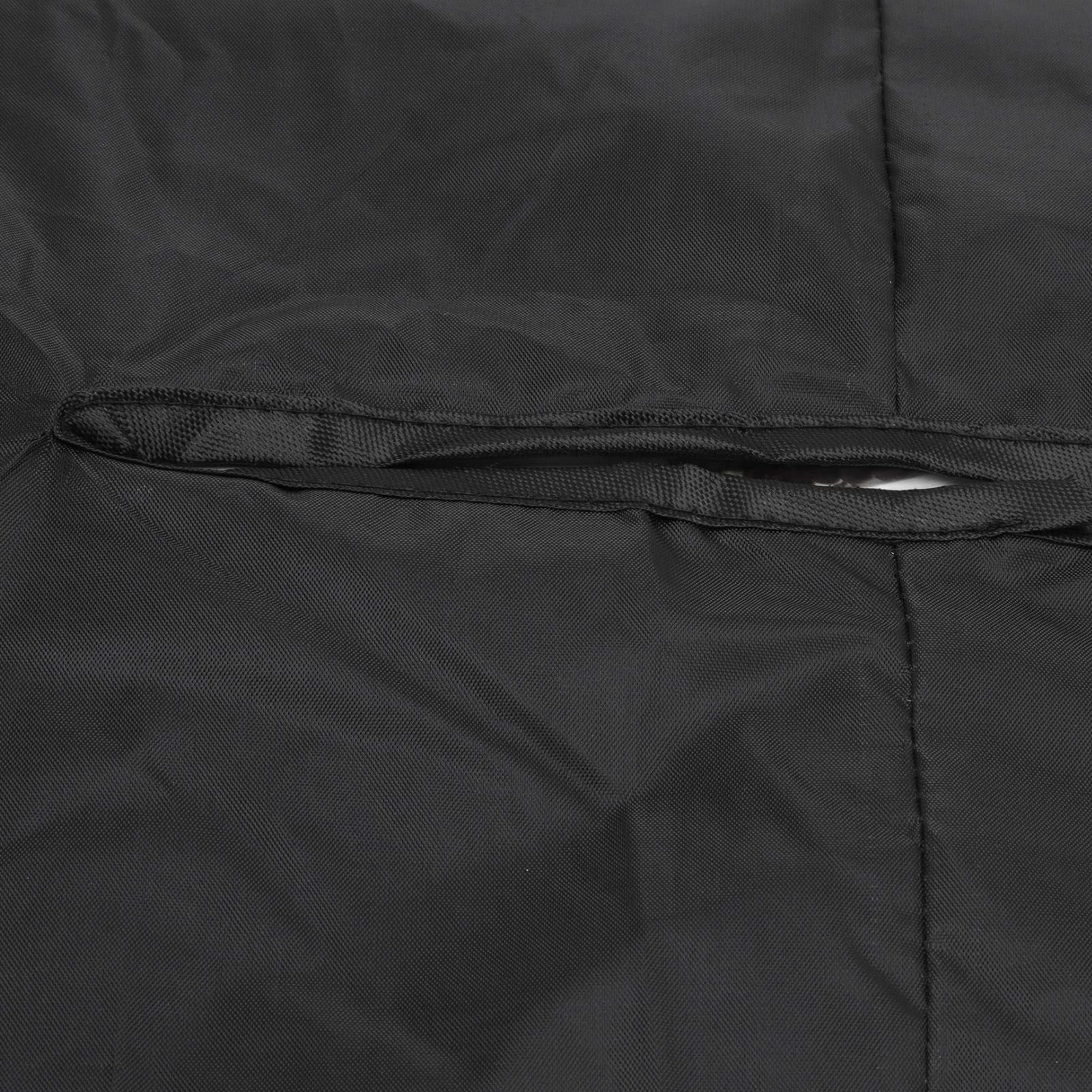 Welding Machine Canopy Waterproof 190T Silver Plated Polyester Taffeta UV Proof Welder Dust Cover for Garden Balcony 50x25x31cm/19.7x9.8x12.2in Black