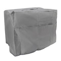 Welding Machine Canopy Waterproof 190T Silver Plated Polyester Taffeta UV Proof Welder Dust Cover for Garden Balcony 50x25x31cm/19.7x9.8x12.2in Grey