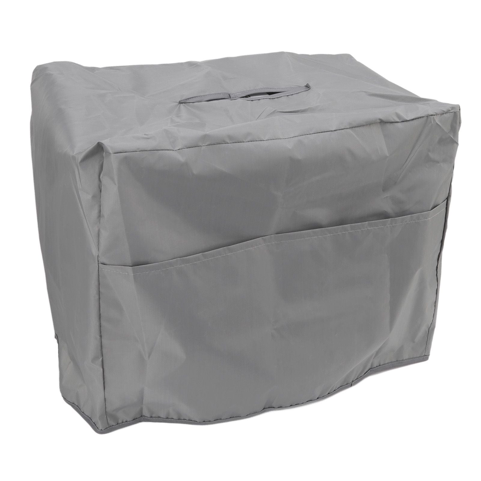 Welding Machine Canopy Waterproof 190T Silver Plated Polyester Taffeta UV Proof Welder Dust Cover for Garden Balcony 50x25x31cm/19.7x9.8x12.2in Grey