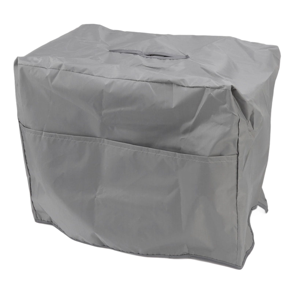 Welding Machine Canopy Waterproof 190T Silver Plated Polyester Taffeta UV Proof Welder Dust Cover for Garden Balcony 50x25x31cm/19.7x9.8x12.2in Grey