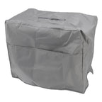Welding Machine Canopy Waterproof 190T Silver Plated Polyester Taffeta UV Proof Welder Dust Cover for Garden Balcony 50x25x31cm/19.7x9.8x12.2in Grey