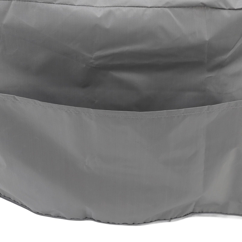 Welding Machine Canopy Waterproof 190T Silver Plated Polyester Taffeta UV Proof Welder Dust Cover for Garden Balcony 50x25x31cm/19.7x9.8x12.2in Grey