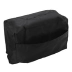 Welding Machine Canopy Waterproof 190T Silver Plated Polyester Taffeta UV Proof Welder Dust Cover for Garden Balcony 47x28x37cm/18.5x11.0x14.6in Black