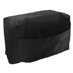 Welding Machine Canopy Waterproof 190T Silver Plated Polyester Taffeta UV Proof Welder Dust Cover for Garden Balcony 47x28x37cm/18.5x11.0x14.6in Black