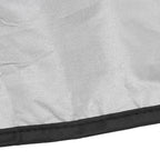 Welding Machine Canopy Waterproof 190T Silver Plated Polyester Taffeta UV Proof Welder Dust Cover for Garden Balcony 47x28x37cm/18.5x11.0x14.6in Black