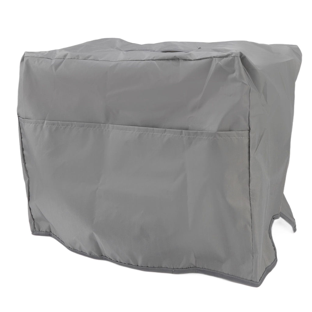 Welding Machine Canopy Waterproof 190T Silver Plated Polyester Taffeta UV Proof Welder Dust Cover for Garden Balcony 47x28x37cm/18.5x11.0x14.6in Grey