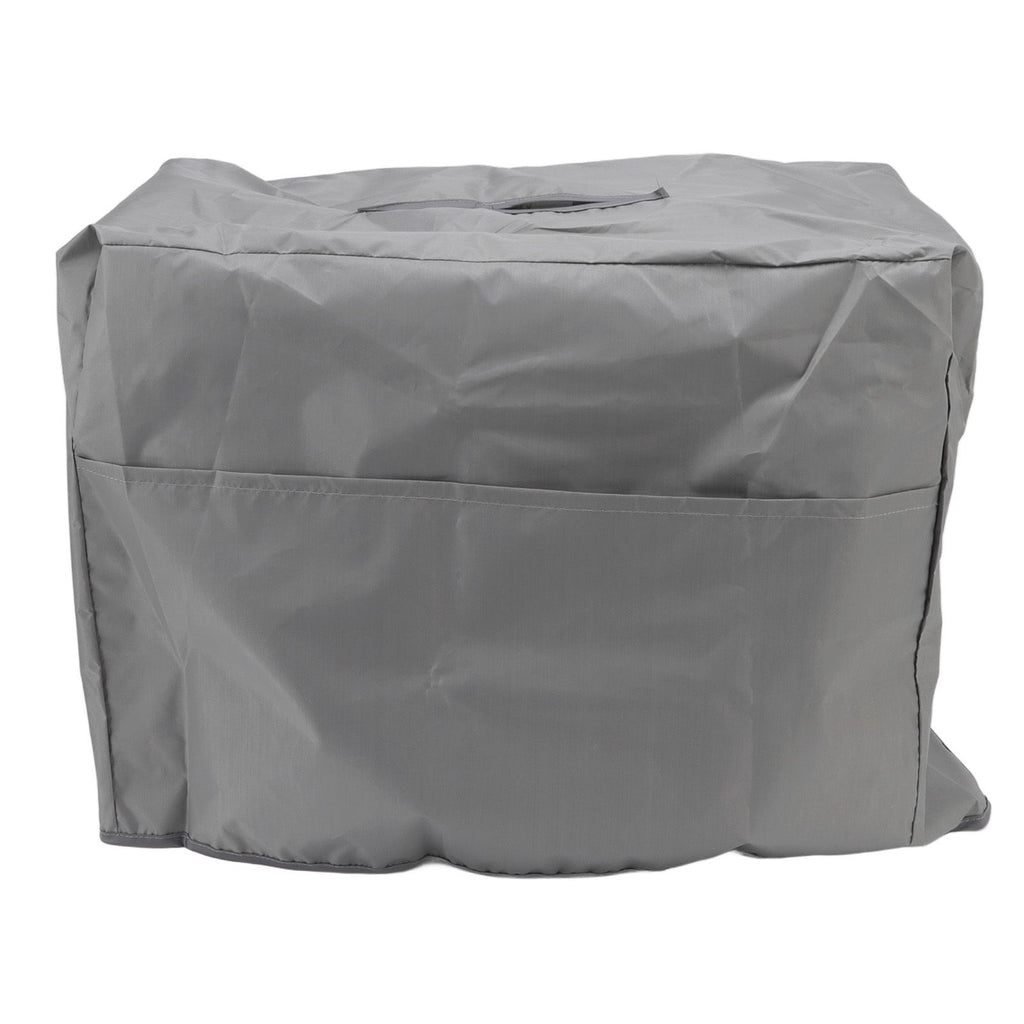 Welding Machine Canopy Waterproof 190T Silver Plated Polyester Taffeta UV Proof Welder Dust Cover for Garden Balcony 47x28x37cm/18.5x11.0x14.6in Grey