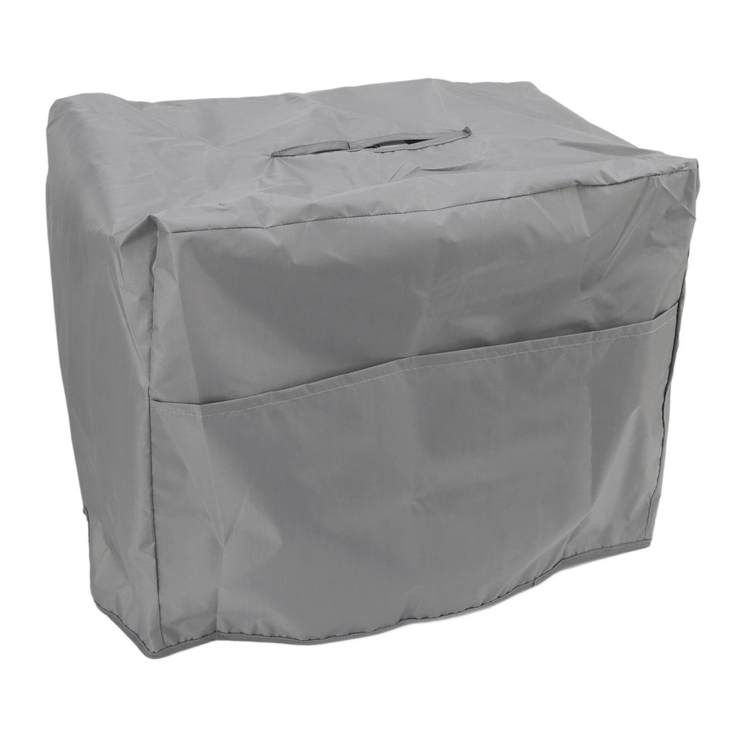 Welding Machine Canopy Waterproof 190T Silver Plated Polyester Taffeta UV Proof Welder Dust Cover for Garden Balcony 47x28x37cm/18.5x11.0x14.6in Grey
