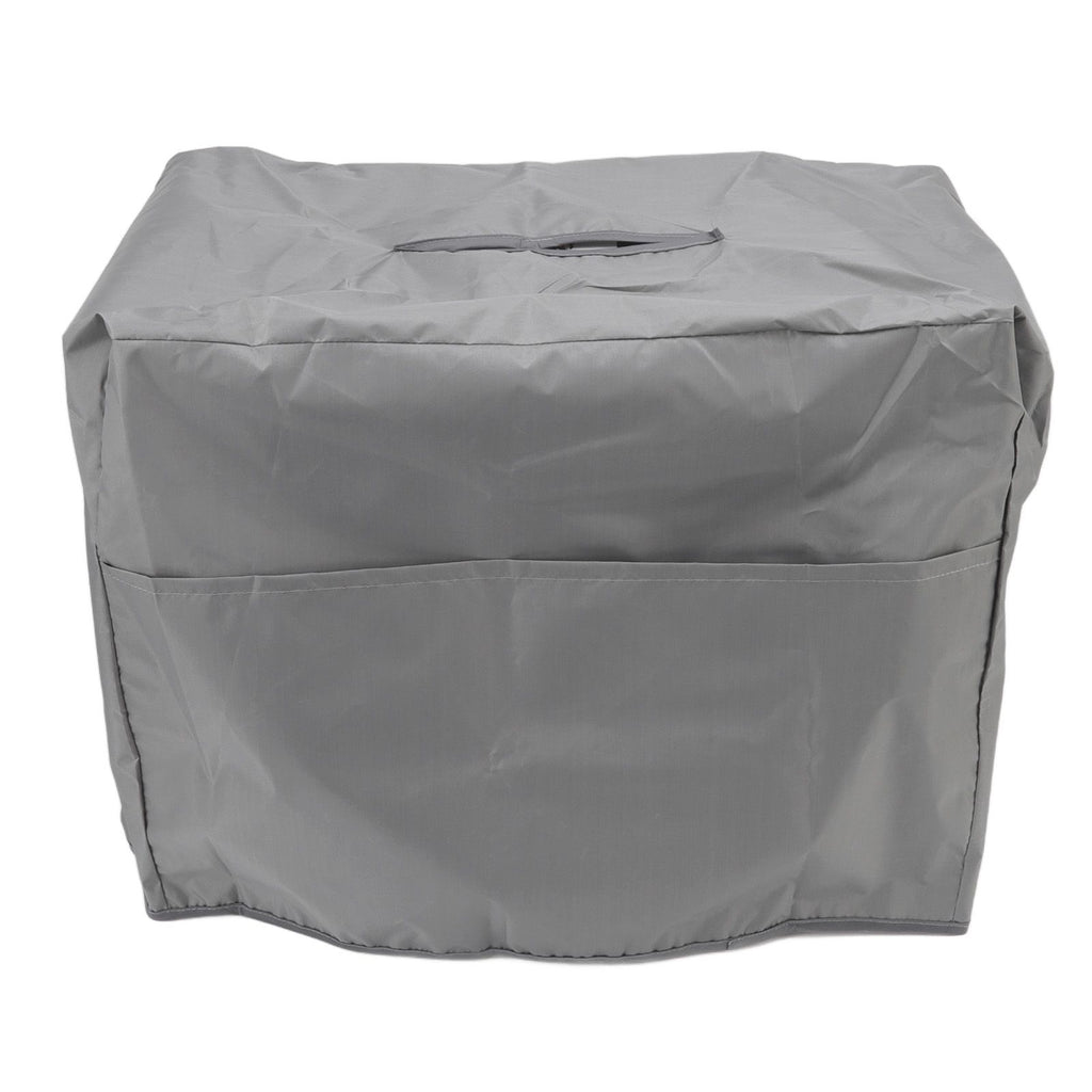 Welding Machine Canopy Waterproof 190T Silver Plated Polyester Taffeta UV Proof Welder Dust Cover for Garden Balcony 47x28x37cm/18.5x11.0x14.6in Grey