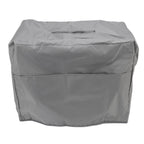Welding Machine Canopy Waterproof 190T Silver Plated Polyester Taffeta UV Proof Welder Dust Cover for Garden Balcony 47x28x37cm/18.5x11.0x14.6in Grey