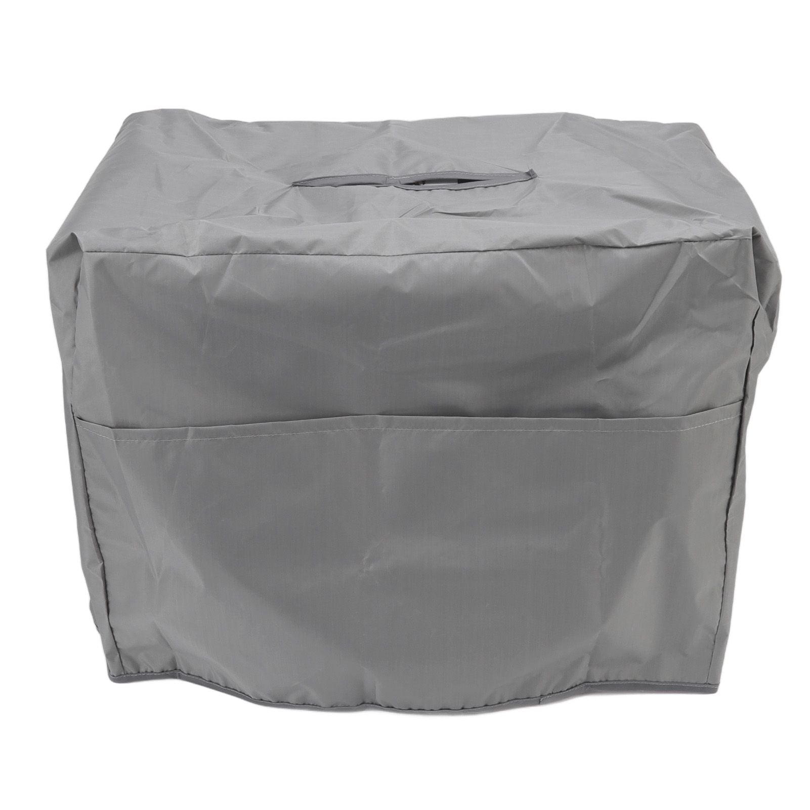 Welding Machine Canopy Waterproof 190T Silver Plated Polyester Taffeta UV Proof Welder Dust Cover for Garden Balcony 47x28x37cm/18.5x11.0x14.6in Grey