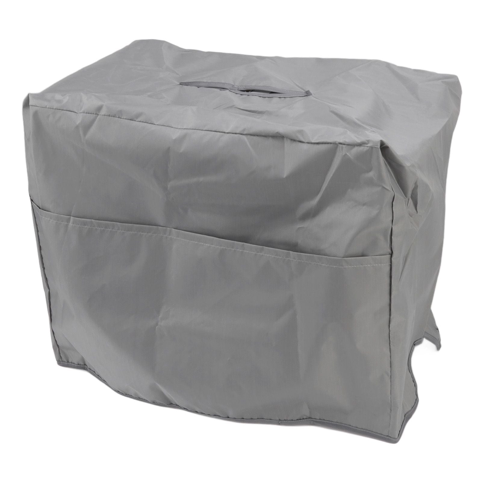 Welding Machine Canopy Waterproof 190T Silver Plated Polyester Taffeta UV Proof Welder Dust Cover for Garden Balcony 47x28x37cm/18.5x11.0x14.6in Grey