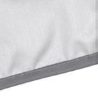 Welding Machine Canopy Waterproof 190T Silver Plated Polyester Taffeta UV Proof Welder Dust Cover for Garden Balcony 47x28x37cm/18.5x11.0x14.6in Grey