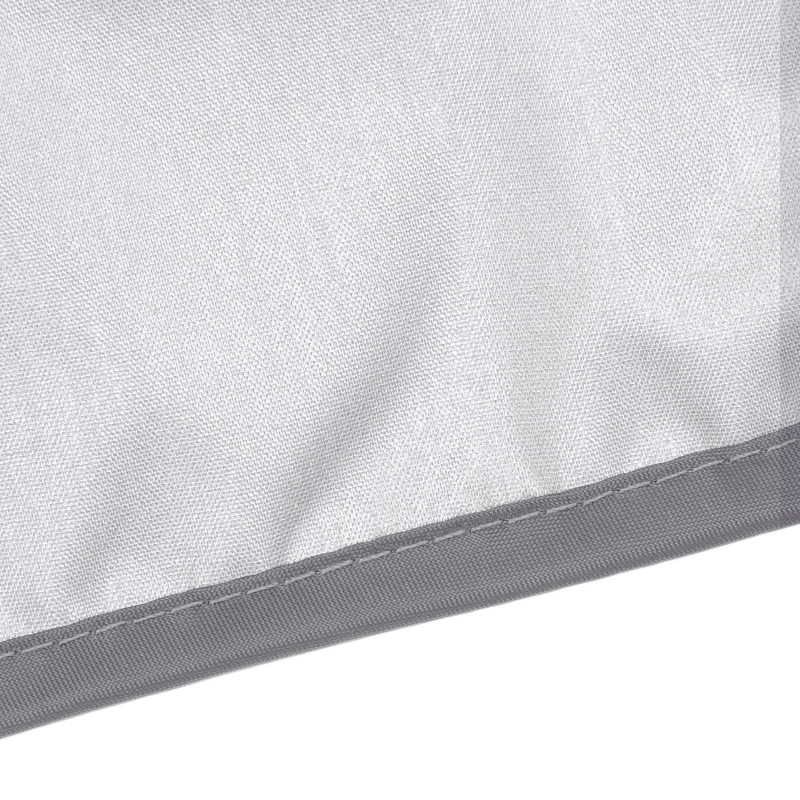 Welding Machine Canopy Waterproof 190T Silver Plated Polyester Taffeta UV Proof Welder Dust Cover for Garden Balcony 47x28x37cm/18.5x11.0x14.6in Grey