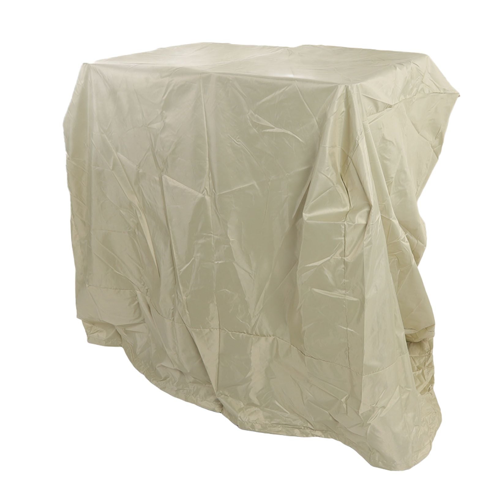 Snow Thrower Cover Multipurpose Waterproof UV Protection Large Portable Snow Shovel Dust Cover for Snow Thrower Beige