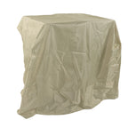 Snow Thrower Cover Multipurpose Waterproof UV Protection Large Portable Snow Shovel Dust Cover for Snow Thrower Beige