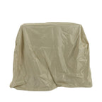 Snow Thrower Cover Multipurpose Waterproof UV Protection Large Portable Snow Shovel Dust Cover for Snow Thrower Beige