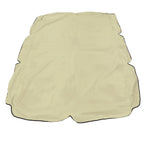 Outdoor Swing Canopy Silver Coated Oxford Cloth Waterproof Swing Chair Top Cover for Garden Sun Shade Accessory Beige